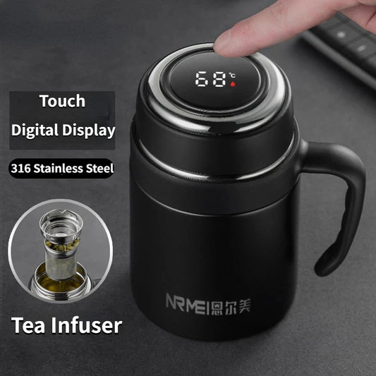 Digital Thermos for tea and coffee office use 