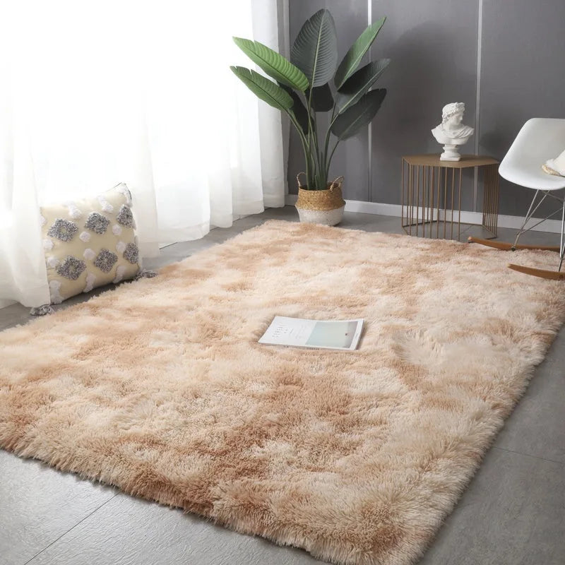 Plush Carpet 4*5 feet For Living Room Sofa Floor Cushions Modern Soft Fluffy Home Rug For Living room Children's Bedroom Play Carpet