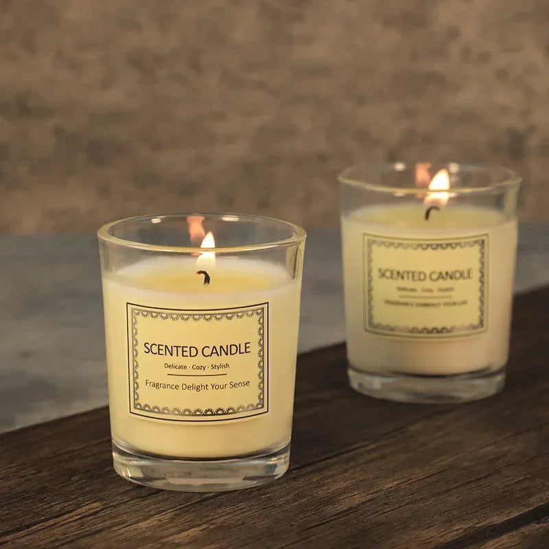 Scented Candle Fragrance Atmosphere Companion Gift Hotel Clubhouse Smoke free Aromatherapy Candles